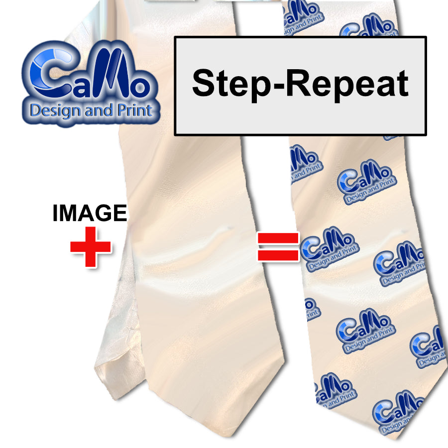 Printed Neck Tie w/Photo