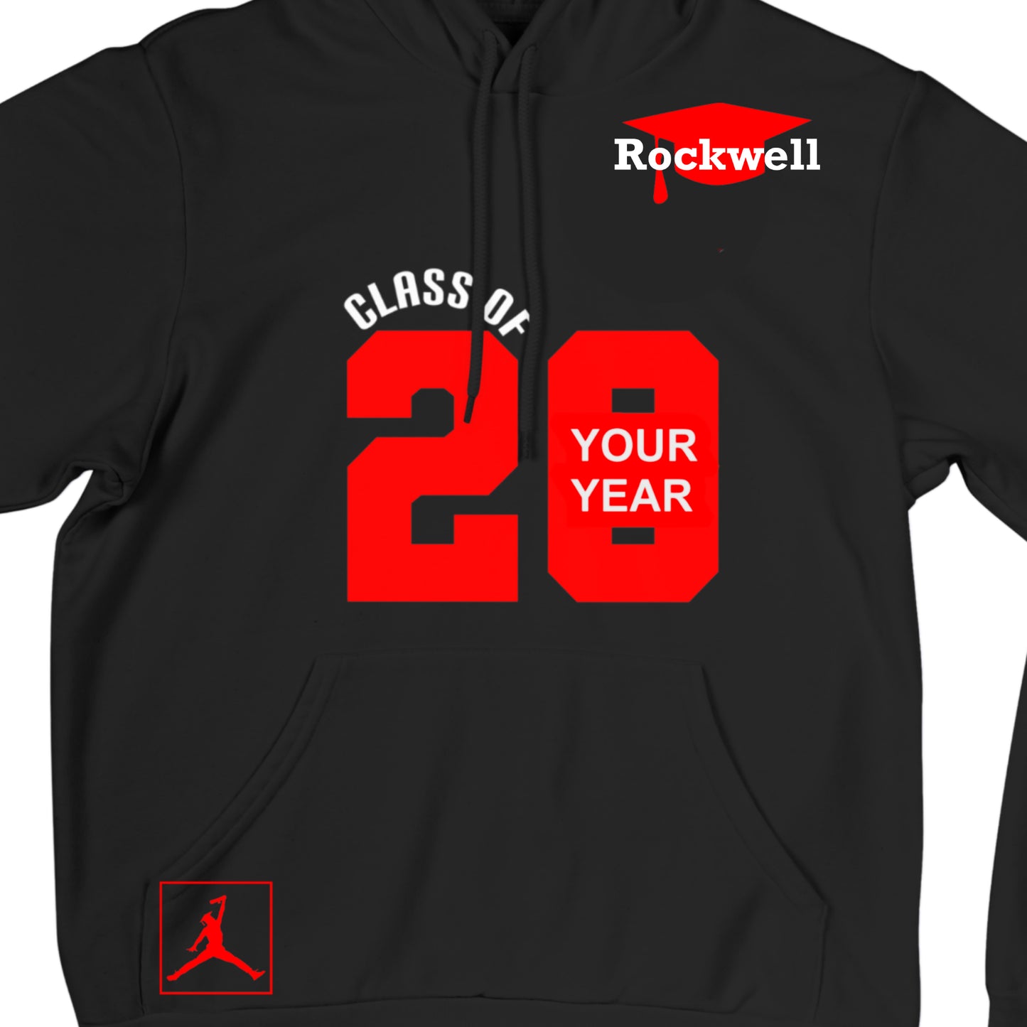 Graduation JumpMan Hoodie with Year