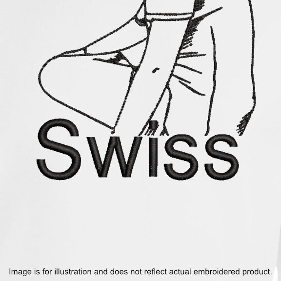 Embroidered Image Sweatshirt