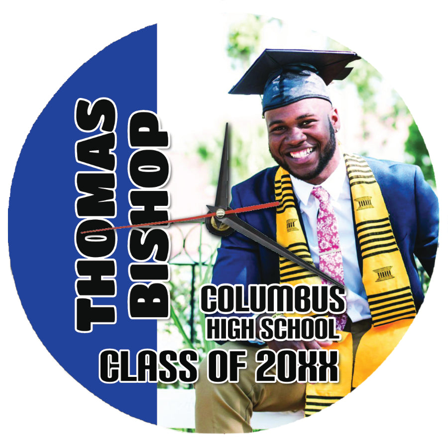 Graduate Glass Clock