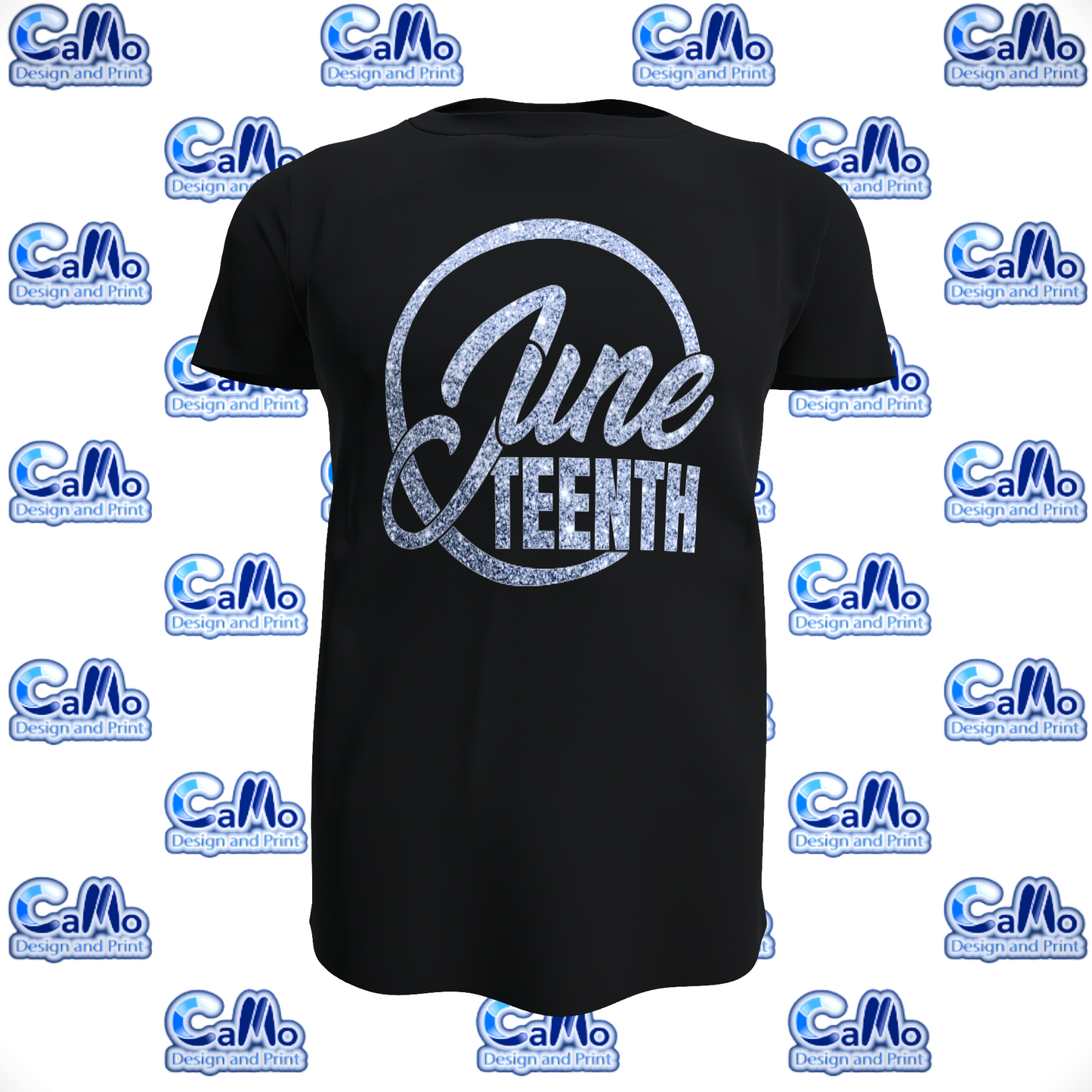 Juneteenth Circle Design T-Shirt