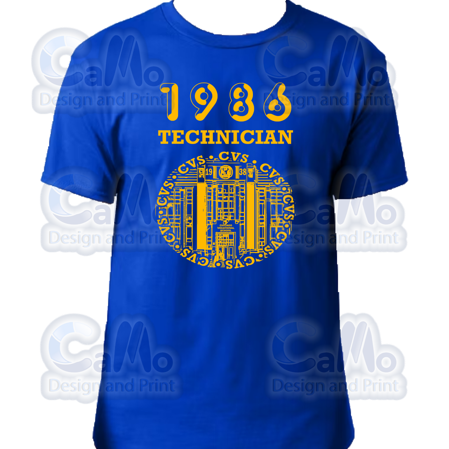 CVS 1986 Technician Yearbook Shirt