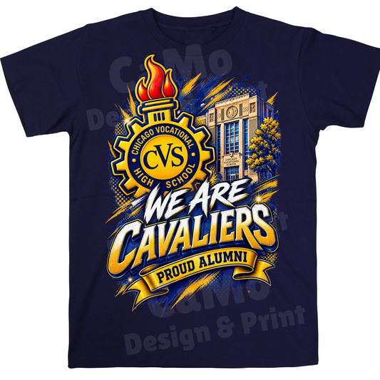 We Are Cavaliers Proud Alumni T-Shirt 💙💛 PICK-UP ONLY 💙💛