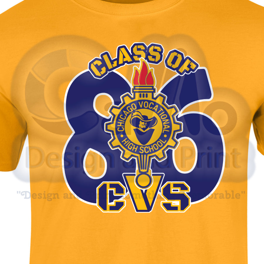 CVS Class of 86 Torch T-Shirt