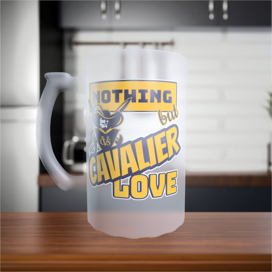 CVS Nothing But Cavalier Love Frosted Glass Stein