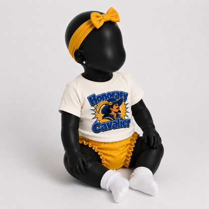 Honorary Cavalier T-Shirt 💙💛 Newborn - Toddler - Youth