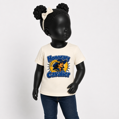 Honorary Cavalier T-Shirt 💙💛 Newborn - Toddler - Youth