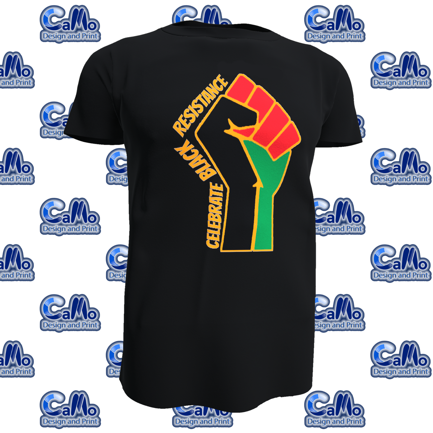 Celebrate Black Resistance Power Fist T-Shirt
