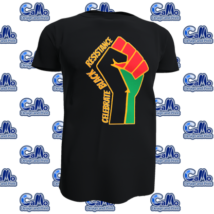Celebrate Black Resistance Power Fist T-Shirt