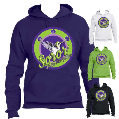 DPSIE Soror Circle with Hummingbird Hoodie