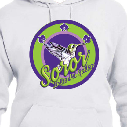 DPSIE Soror Circle with Hummingbird Hoodie