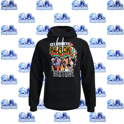 Celebrate Black History Collage Hoodie